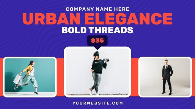 Urban Elegance Fashion Carrousel Promo Slideshow