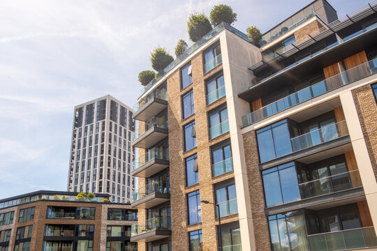 LONDON-  Chelsea Harbour area of SW10 Chelsea, a prestigious mixed-use development in West London