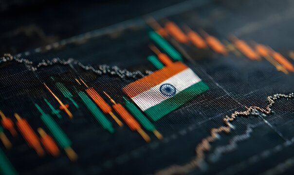 India stock market analysis and trends indian economy financial data and investment opportunities - Powered by Adobe