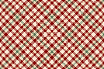 Track fabric pattern textile, worldwide background tartan vector. Infant seamless plaid check texture in maroon and papaya whip colors.