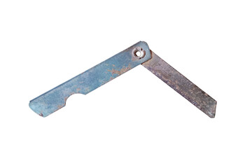 old rusty saw