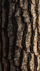 Obraz premium Rustic Weathered Tree Bark Macro Grungy Natural Wood Texture