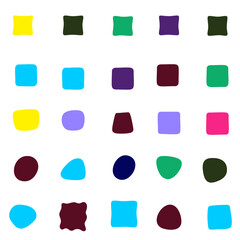 a picture of a bunch of different shapes