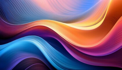 abstract colorful wave background