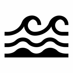 Abstract Water Wave Vector