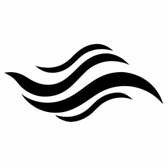 Abstract Water Wave Vector