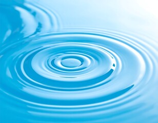 Delicate ripples on a surface of water.