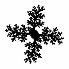 Aerial View Tree Canopy Vector