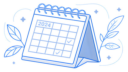 calendar for 2011 with a pen