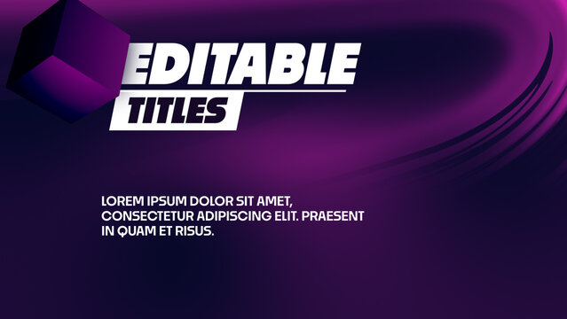 Animated Text with Colorful Background
