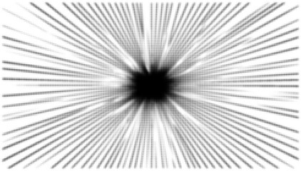 Obraz premium Abstract black hole illustration with rays of light