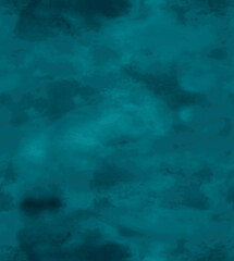 Patron de textura de nubes en tonos turquesa y azul oscuro