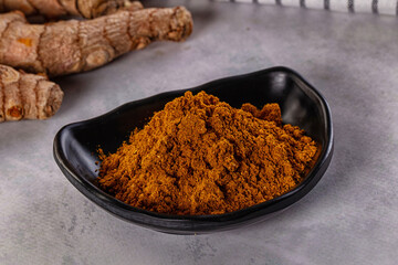 Indian spices - Curry powder heap
