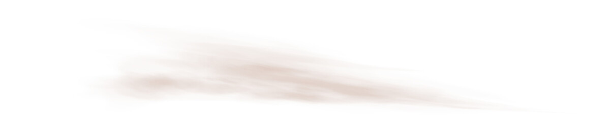 Transparent Chocolate Brown Cloud Effect with Soft Mist and Vapor Texture