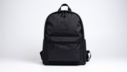 Naklejka premium black bag isolated on white