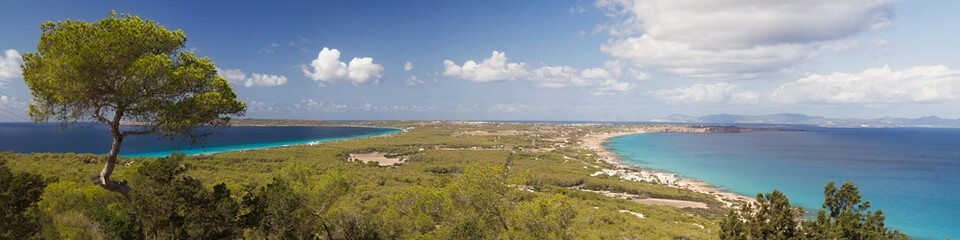 Formentera from Es Mirador