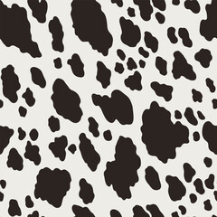 Cowhide Cow Animal Print. Seamless pattern with inspiration from the natural world. Cowboy Wild West trendy aesthetic