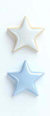 Obraz premium yellow star icon on isolated white