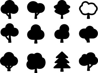 Vector outlined icon png set on transparent background