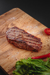 Meat fried in large portions