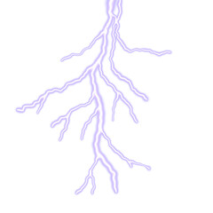 Thunder and lightning natural phenomenon png picture
