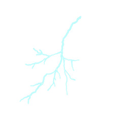 Thunder and lightning natural phenomenon png picture