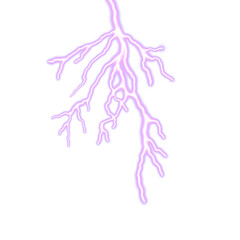 Thunder and lightning natural phenomenon png picture