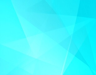 Obraz premium Abstract geometric pattern of light blue triangles