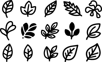 Vector outlined icon png set on transparent background