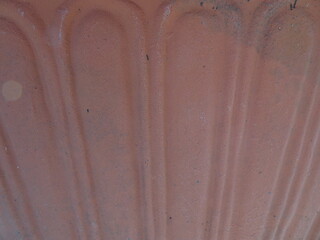 テラコッタの溝模様テクスチャ