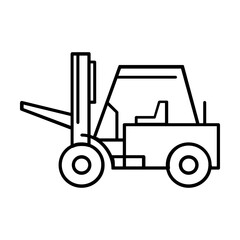 Forklift Free Icon