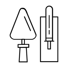 Masonry Trowel Free Icon