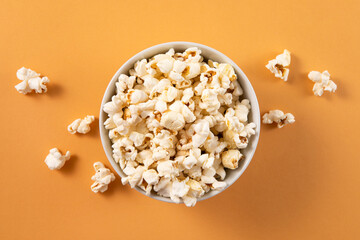 Popcorn in a bowl