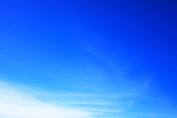 コピースペースのある青空