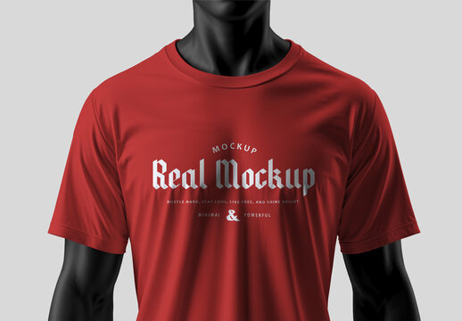 T-shirt Mockup Template