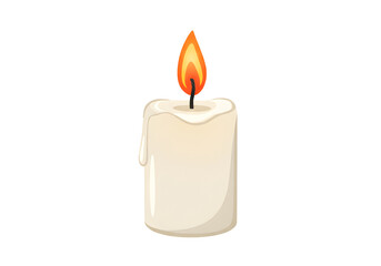 Warm flickering candle flame creating a cozy, comforting, and peaceful ambiance for relaxation and reflection