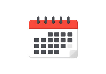 Plan your busy schedule with this modern calendar icon, perfect for time management and appointments.