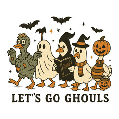 Obraz premium Let’s go ghouls