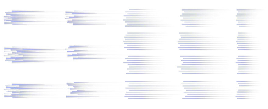 Speed, blue line, action, fast, effect PNG comic motion streaks. This PNG Overlay on transparent background adds dynamic horizontal burst lines for speed, motion, and acceleration designs.