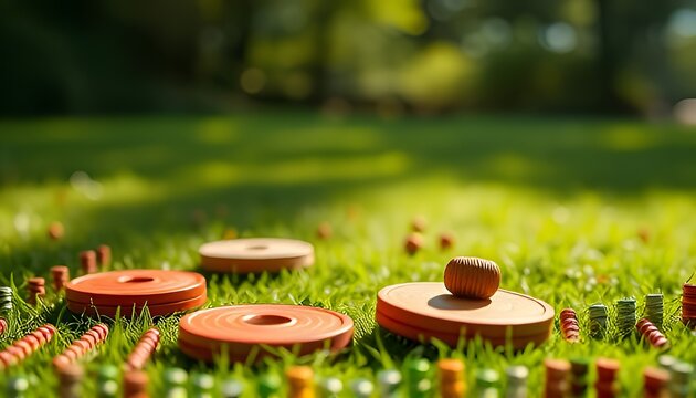 Pogs Game played with cardboard discs and a heavier slammer