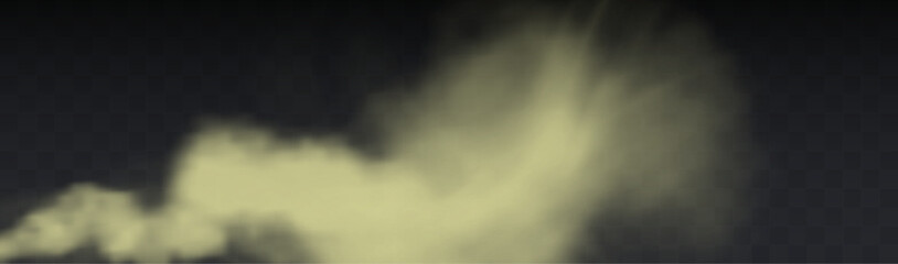 Yellow, smoke, overlay, mist, airy in PNG add realistic swirling mist. This PNG Overlay with transparent effect suits dreamy, foggy, and mysterious atmospheric design projects.