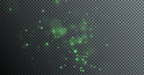 Green, bokeh, blurred, background, nature in PNG creates a fresh spring look. This PNG Overlay adds transparent light for summer, garden, and natural eco-friendly design projects © Виктория Проскурина