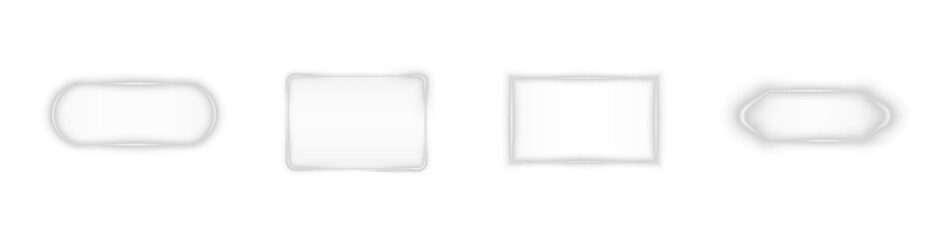 Light, neon, rectangle, glow, frame in PNG offer a stylish bright edge. This PNG Overlay with transparent border suits modern banners, posters, and minimal digital layouts.