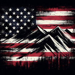 abstract american flag grunge background, abstract, american flag, usa, wallpaper, image, photo, grunge american background, grunge background with american flag, usa flag