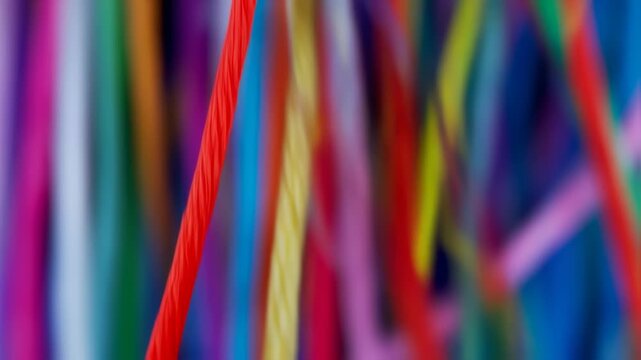 Colorful parallel lines