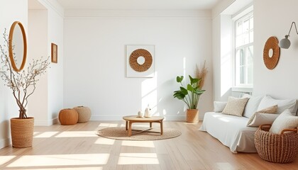 Minimal functional furniture with a focus on open space