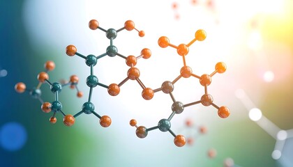 Molecular structure illustration