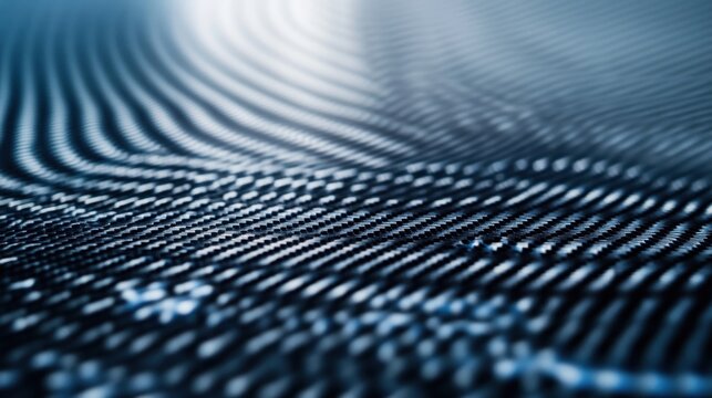 Abstract dark blue wave pattern