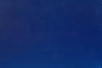 Dark Blue Night Sky Starry Background Image
