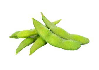 edamame, boiled green soy beans, japanese food transparent png